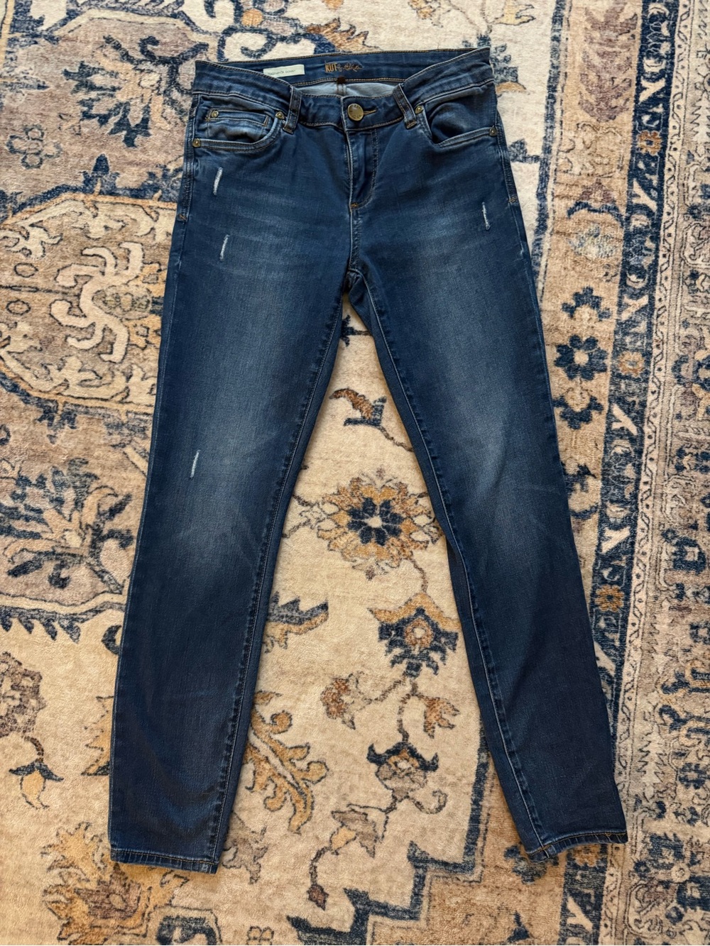 Kut from the Kloth Dark Wash Skinny Jeans